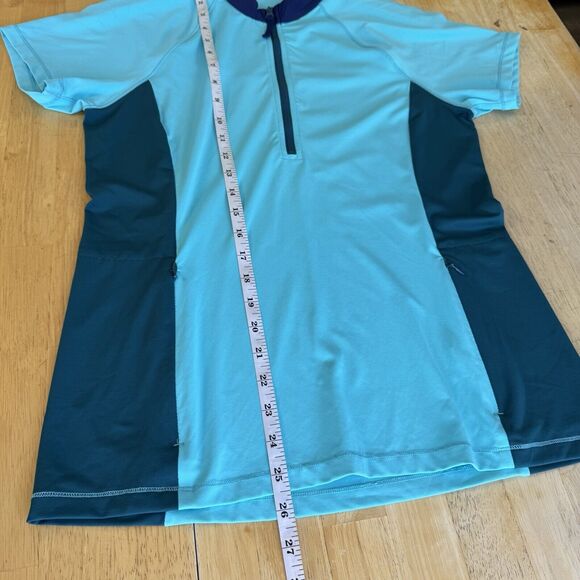 Title Nine Sunbuster 1/2 Zip Short Sleeve Sun Shirts Rash Guard Bundle Medium - Picture 13 of 13